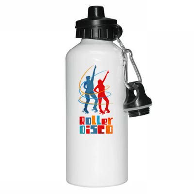 Roller Disco Gift Aluminum Water Bottle 