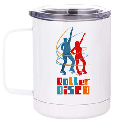 Roller Disco Gift 12 oz Stainless Steel Tumbler Cup