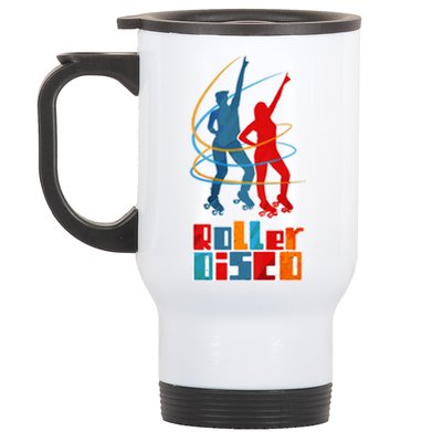 Roller Disco Gift Stainless Steel Travel Mug