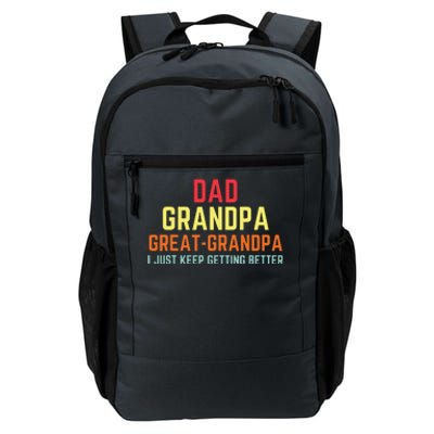 Retro Dad Grandpa Great Grandpa Daily Commute Backpack