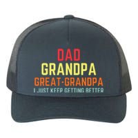 Retro Dad Grandpa Great Grandpa Yupoong Adult 5-Panel Trucker Hat