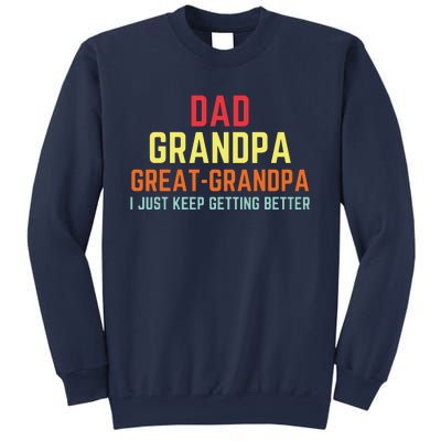 Retro Dad Grandpa Great Grandpa Sweatshirt