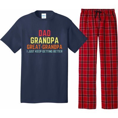 Retro Dad Grandpa Great Grandpa Pajama Set