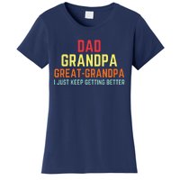 Retro Dad Grandpa Great Grandpa Women's T-Shirt