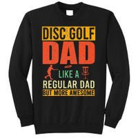 Retro Disc Golf Dad Funny Saying Disc Golfing Fathers Day Sweatshirt