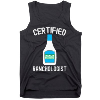 Ranch Dressing Gift Funny Ranch Dressing Sauce Humor Tank Top