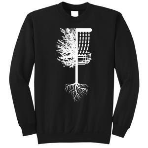 Retro Disc Golf Basket Tree Frisbee Golf Matching Sweatshirt