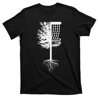 Retro Disc Golf Basket Tree Frisbee Golf Matching T-Shirt