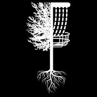 Retro Disc Golf Basket Tree Frisbee Golf Matching Button