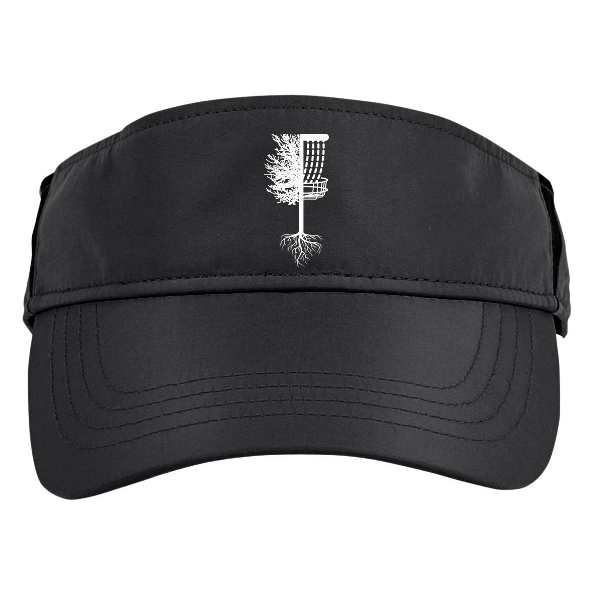 Retro Disc Golf Basket Tree Frisbee Golf Matching Adult Drive Performance Visor