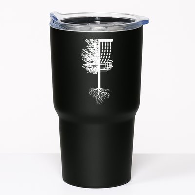 Retro Disc Golf Basket Tree Frisbee Golf Matching Tumbler