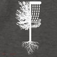 Retro Disc Golf Basket Tree Frisbee Golf Matching Vector Backpack