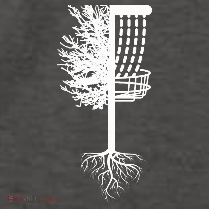 Retro Disc Golf Basket Tree Frisbee Golf Matching Vector Backpack