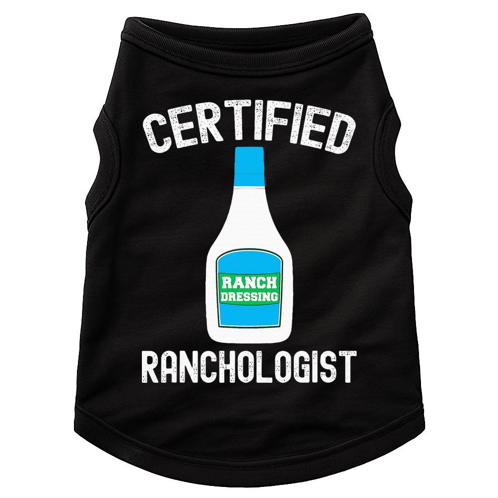 Ranch Dressing Gift Funny Ranch Dressing Sauce Humor Doggie Tank