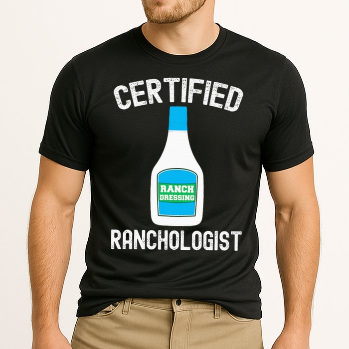 Ranch Dressing Gift Funny Ranch Dressing Sauce Humor Cooling Performance Crew T-Shirt