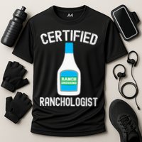 Ranch Dressing Gift Funny Ranch Dressing Sauce Humor Cooling Performance Crew T-Shirt