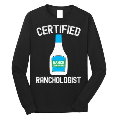 Ranch Dressing Gift Funny Ranch Dressing Sauce Humor Long Sleeve Shirt