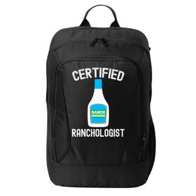 Ranch Dressing Gift Funny Ranch Dressing Sauce Humor City Backpack