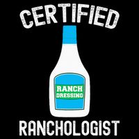 Ranch Dressing Gift Funny Ranch Dressing Sauce Humor 7-Panel Snapback Hat