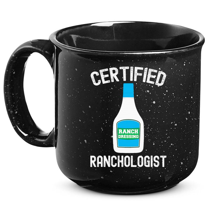 Ranch Dressing Gift Funny Ranch Dressing Sauce Humor 15oz Campfire Ceramic Mug