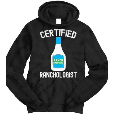 Ranch Dressing Gift Funny Ranch Dressing Sauce Humor Tie Dye Hoodie
