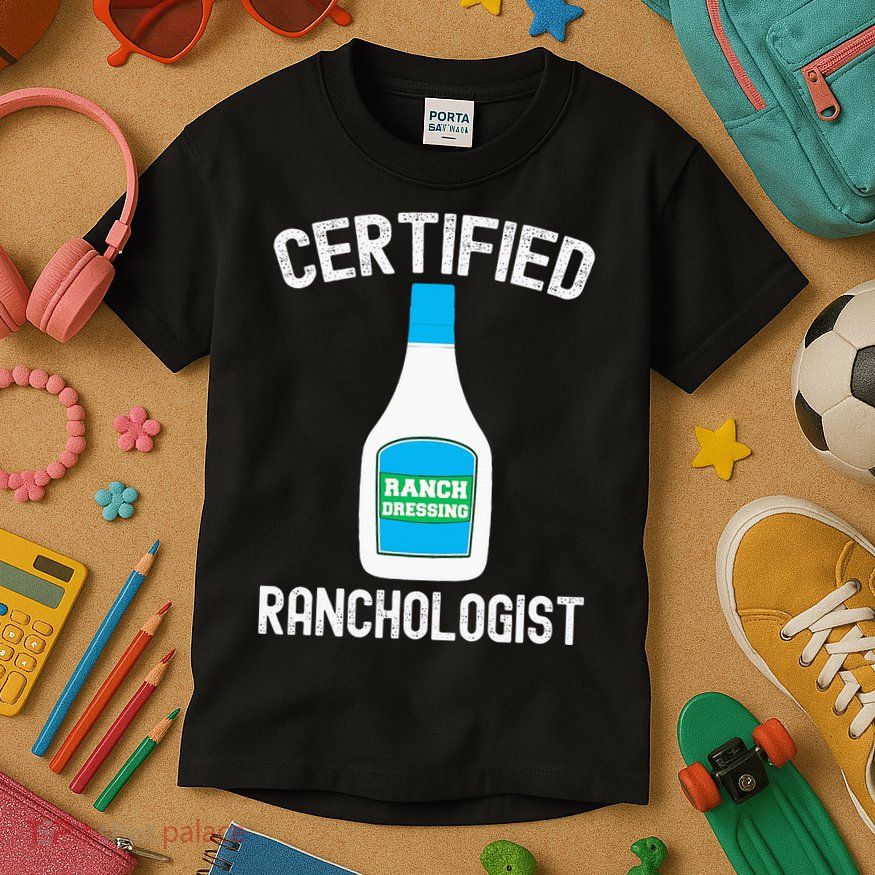 Ranch Dressing Gift Funny Ranch Dressing Sauce Humor Kids T-Shirt