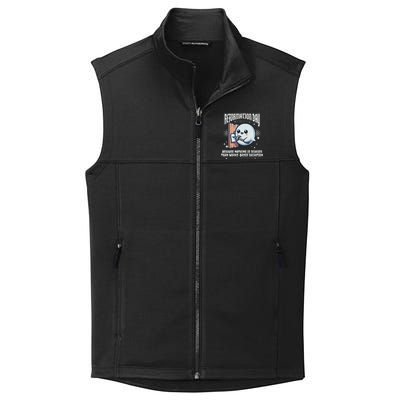 Reformation Day Ghost Halloween Spooky Season Baptist Collective Smooth Fleece Vest