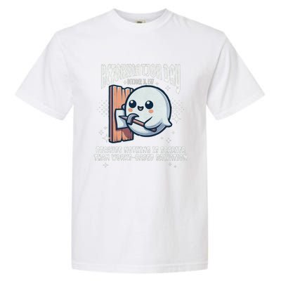 Reformation Day Ghost Halloween Spooky Season Baptist Garment-Dyed Heavyweight T-Shirt