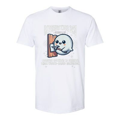 Reformation Day Ghost Halloween Spooky Season Baptist Softstyle CVC T-Shirt