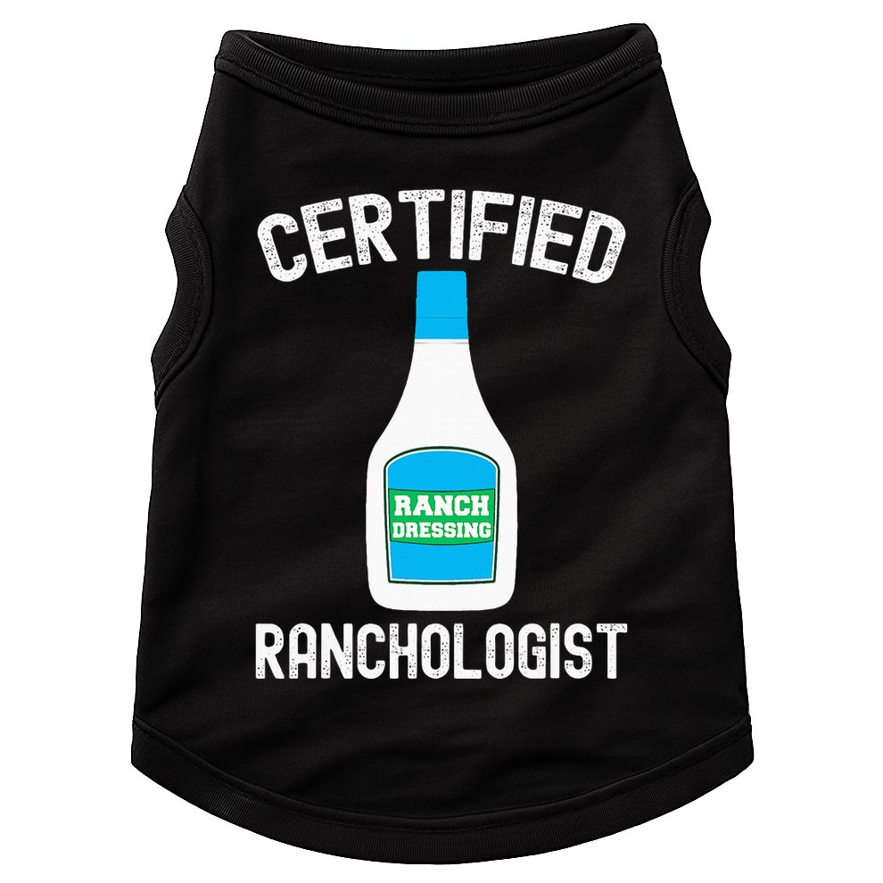 Ranch Dressing Gift Funny Ranch Dressing Sauce Humor Doggie Tank