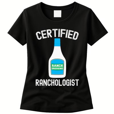 Ranch Dressing Gift Funny Ranch Dressing Sauce Humor Womens T-Shirt