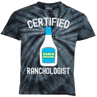 Ranch Dressing Gift Funny Ranch Dressing Sauce Humor Kids Tie-Dye T-Shirt