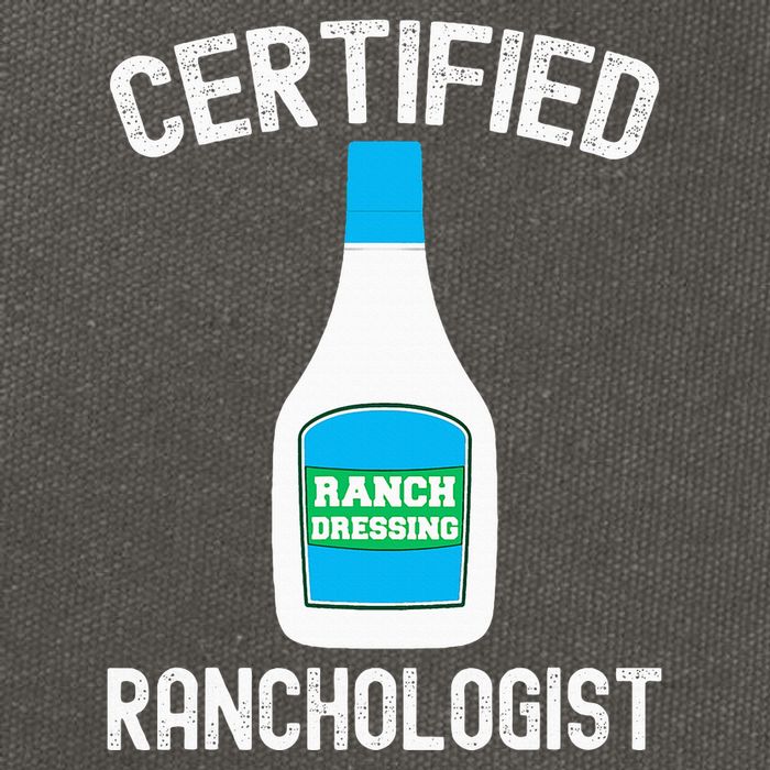 Ranch Dressing Gift Funny Ranch Dressing Sauce Humor Cotton Canvas Backpack