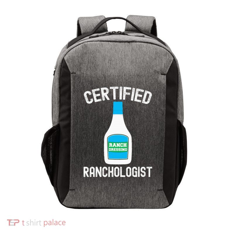 Ranch Dressing Gift Funny Ranch Dressing Sauce Humor Vector Backpack