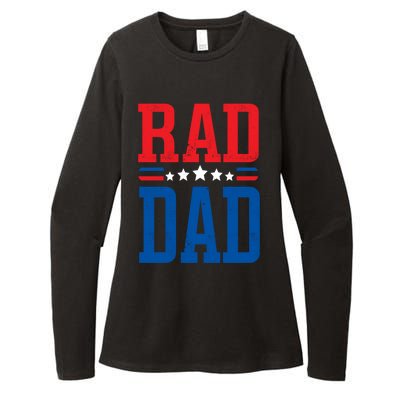 Rad Dad Gift Rad Dad FatherS Day Gift Womens CVC Long Sleeve Shirt