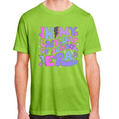 Retro Disco Groovy Hello Summer In My Last Day Of School Era Adult ChromaSoft Performance T-Shirt