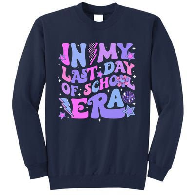 Retro Disco Groovy Hello Summer In My Last Day Of School Era Tall Sweatshirt