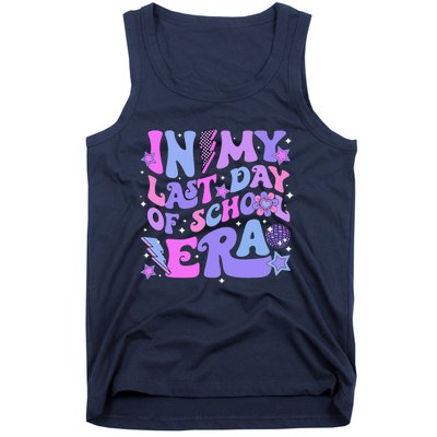 Retro Disco Groovy Hello Summer In My Last Day Of School Era Tank Top