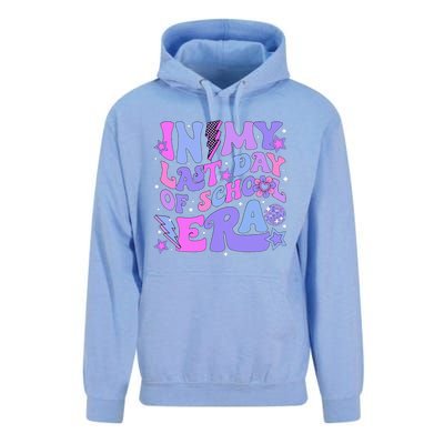 Retro Disco Groovy Hello Summer In My Last Day Of School Era Unisex Surf Hoodie