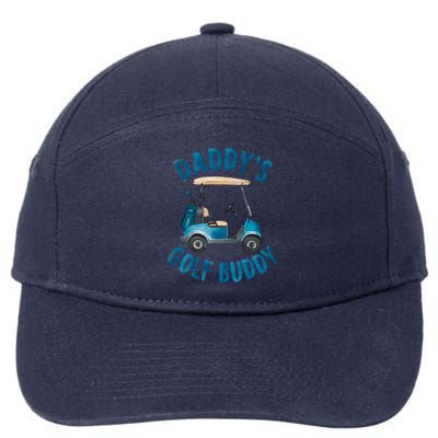 Retro Daddys Golf Buddy 7-Panel Snapback Hat