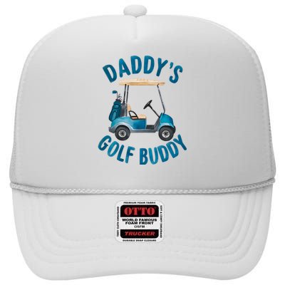 Retro Daddys Golf Buddy High Crown Mesh Back Trucker Hat