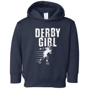 Roller Derby Girl Funny For Girl Who Dont Play Nice Toddler Hoodie