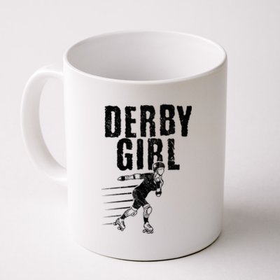 Roller Derby Girl Funny For Girl Who Dont Play Nice Coffee Mug