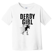 Roller Derby Girl Funny For Girl Who Dont Play Nice Toddler T-Shirt