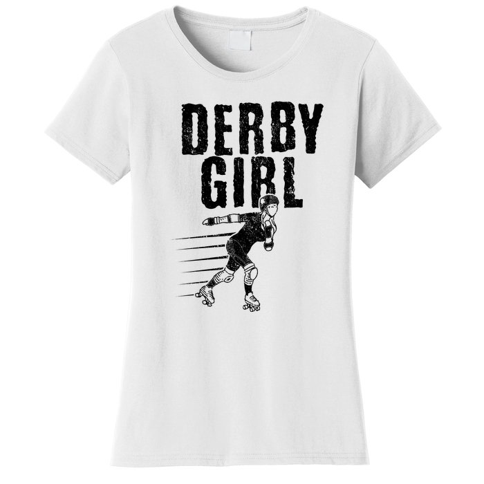 Roller Derby Girl Funny For Girl Who Dont Play Nice Women's T-Shirt