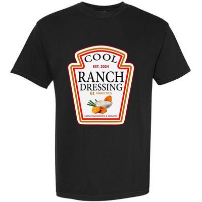 Ranch Dressing Group Condiment Family Matching Halloween Garment-Dyed Heavyweight T-Shirt