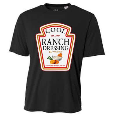 Ranch Dressing Group Condiment Family Matching Halloween Cooling Performance Crew T-Shirt