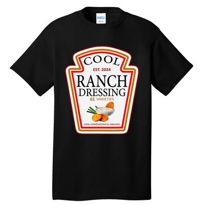 Ranch Dressing Group Condiment Family Matching Halloween Tall T-Shirt