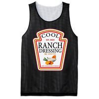 Ranch Dressing Group Condiment Family Matching Halloween Mesh Reversible Basketball Jersey Tank