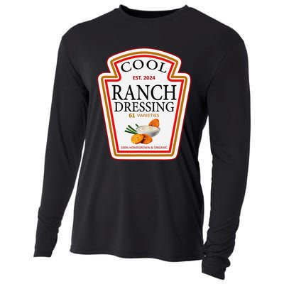 Ranch Dressing Group Condiment Family Matching Halloween Cooling Performance Long Sleeve Crew